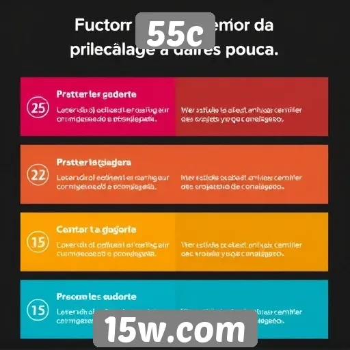 Análise das principais funcionalidades do site 55c