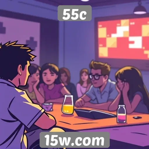 O crescimento da comunidade de jogadores no 55c